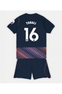 Tottenham Hotspur Sandro Tonali #16 Babyklær Borte Fotballdrakt til barn 2026-27 Korte ermer (+ Korte bukser)